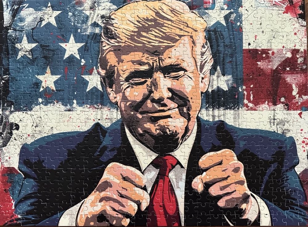 Come on Trump - FOR SALE  puzzle collectible - Main Image 2