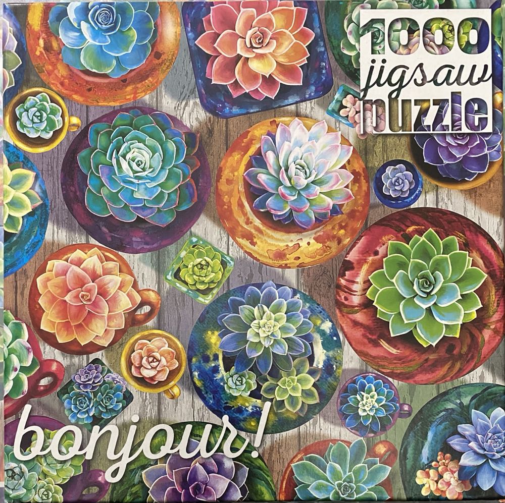 Succulent Selection - Buffalo Games puzzle collectible [Barcode 079346137053] - Main Image 4