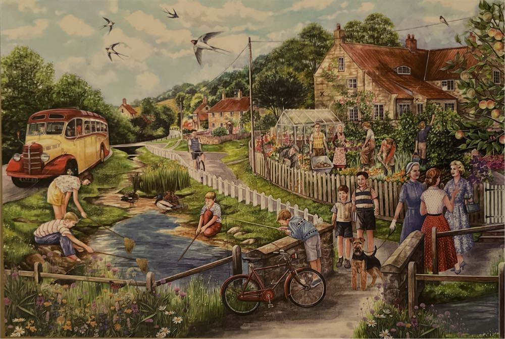 Summer By The Stream - Gibsons puzzle collectible [Barcode 5012269027112] - Main Image 2