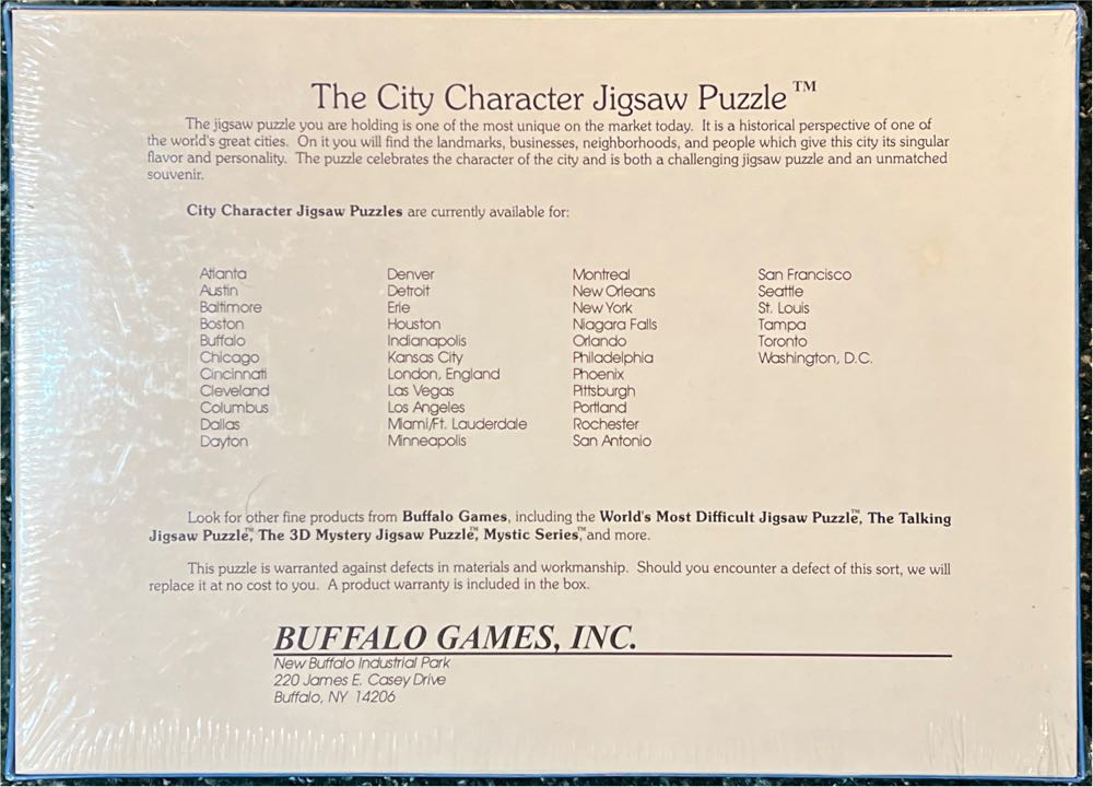 Austin - NEW - Buffalo Games Inc puzzle collectible [Barcode 079346973330] - Main Image 2