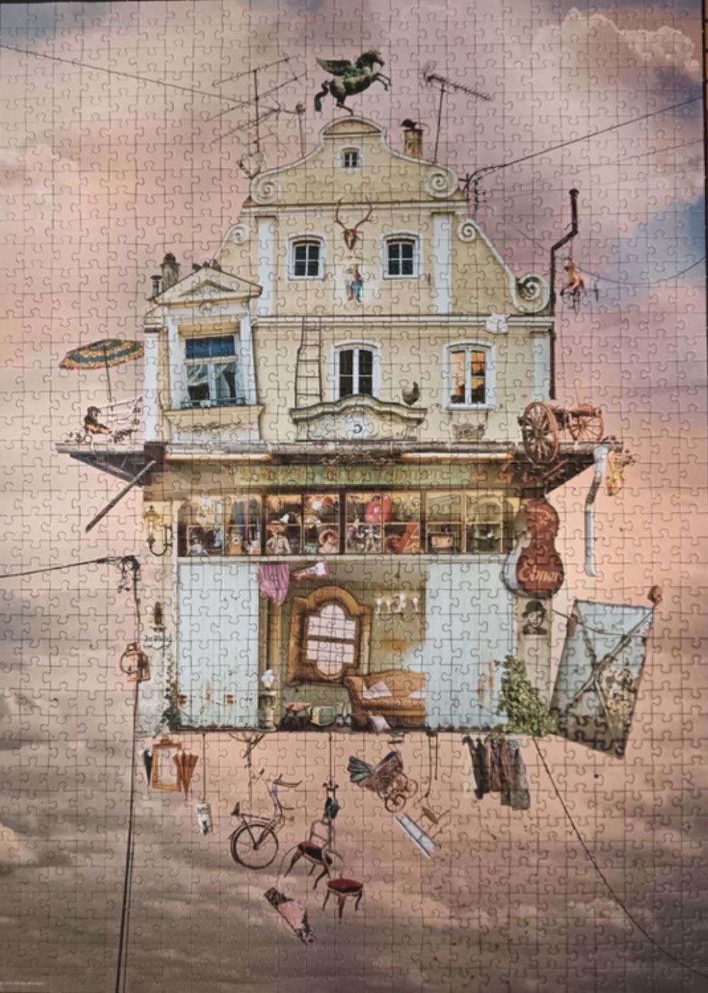 Flying High: Treasure House (Ewelina Messenger) - Heye Puzzle puzzle collectible [Barcode 4001689300784] - Main Image 3