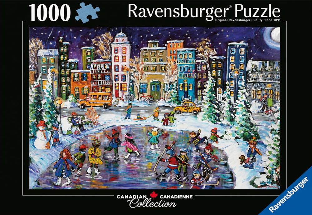 Canada City Lights - Ravensburger puzzle collectible - Main Image 2