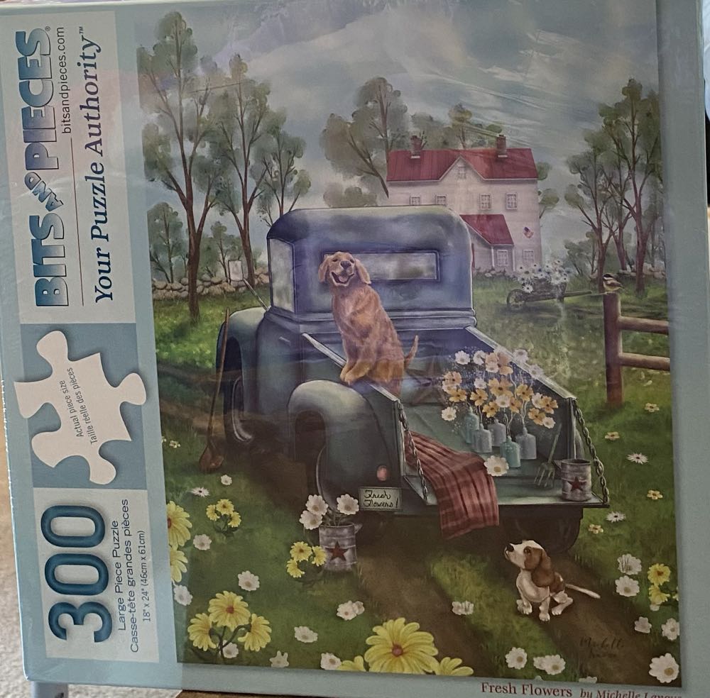 Fresh Flowers - Bits & Pieces puzzle collectible [Barcode 192949078414] - Main Image 3