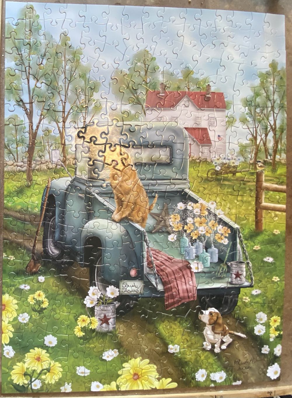 Fresh Flowers - Bits & Pieces puzzle collectible [Barcode 192949078414] - Main Image 4