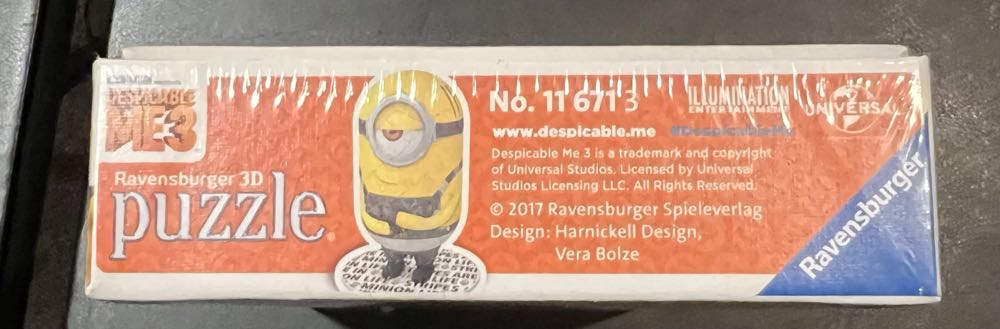 Despicable Me3-3D Puzzle - NEW - Ravensburger puzzle collectible [Barcode 4005556116713] - Main Image 3
