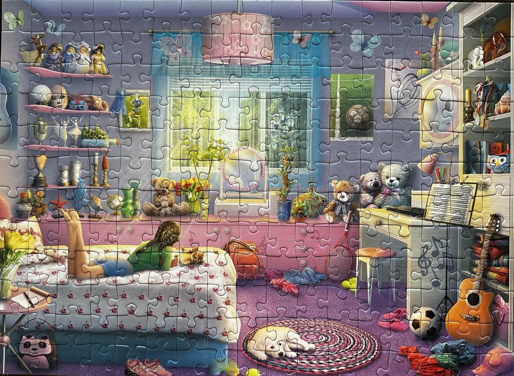 Sister’s Space - Ravensburger puzzle collectible [Barcode 4005556127498] - Main Image 2