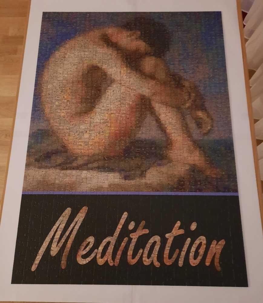 Photomosaics: Bildnis eines jungen Mannes - Ravensburger puzzle collectible - Main Image 2