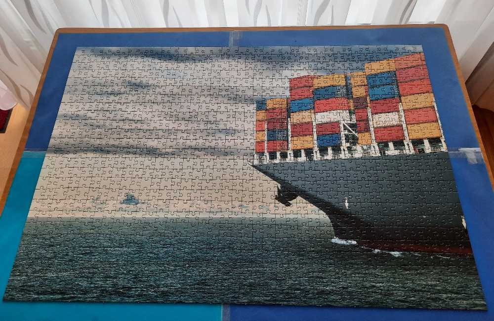 Alone at sea - Kylskåpspoesi puzzle collectible [Barcode 149700000481] - Main Image 2