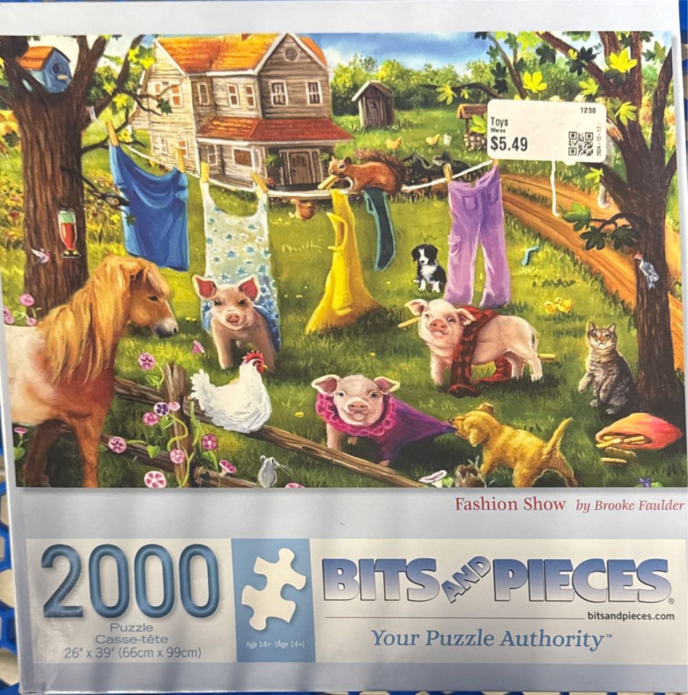 Fashion Show Pcs 26x39 - Bits & Pieces 🇺🇸 puzzle collectible [Barcode 192949045409] - Main Image 2