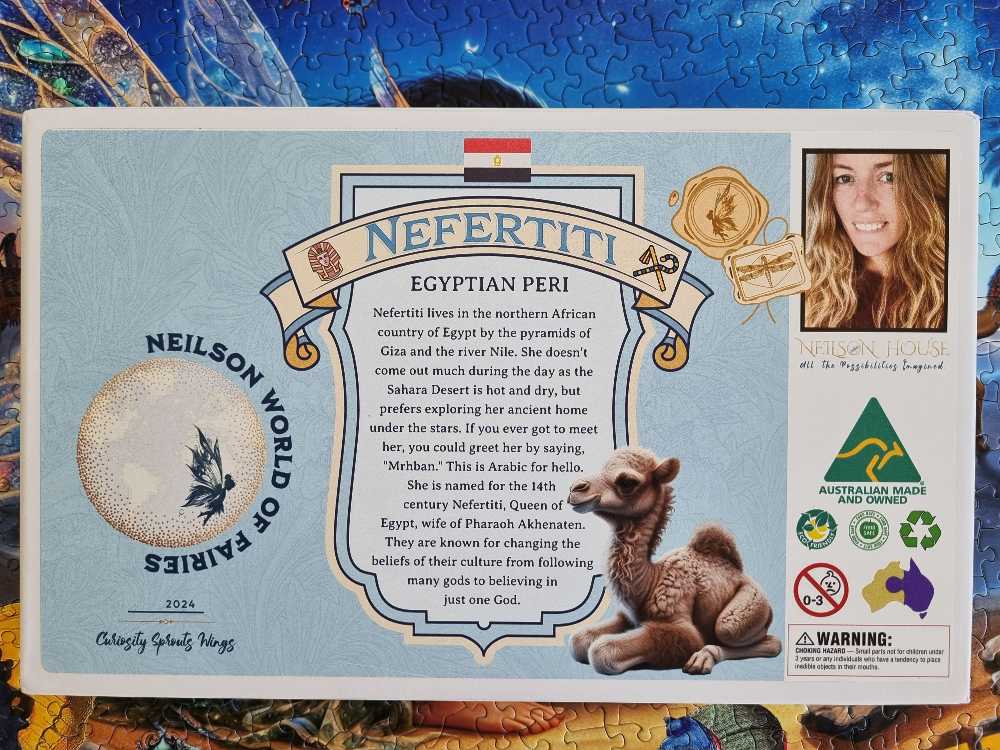 Nefertiti - Q Puzzles puzzle collectible - Main Image 3