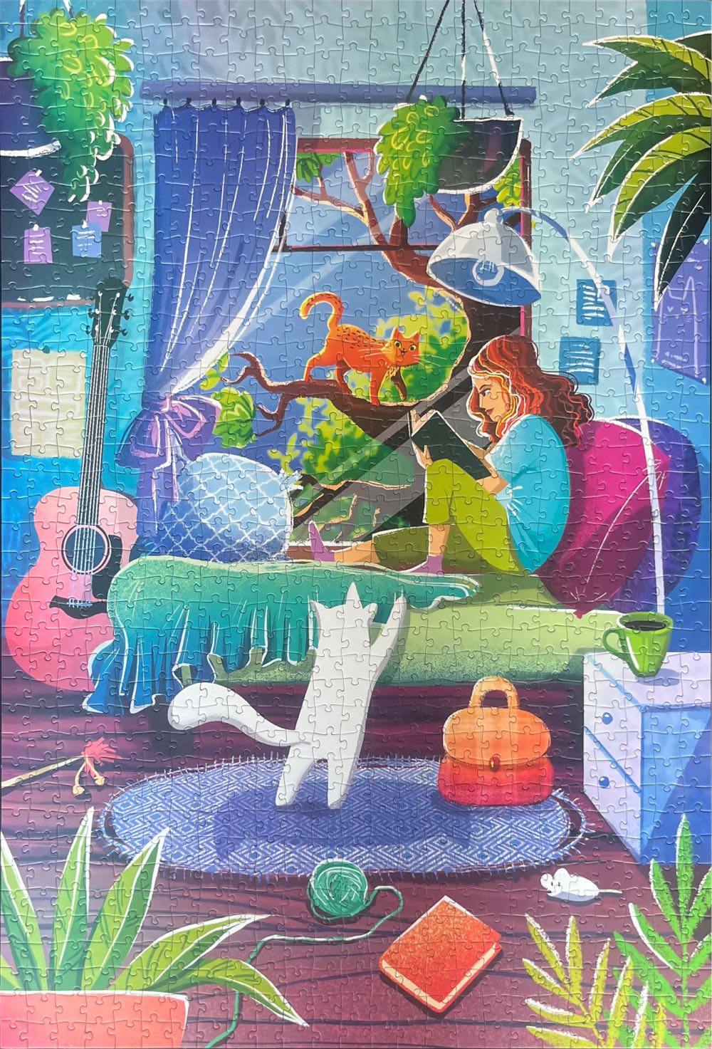 Girl And Cats - Magnolia puzzle collectible [Barcode 8684595060599] - Main Image 3