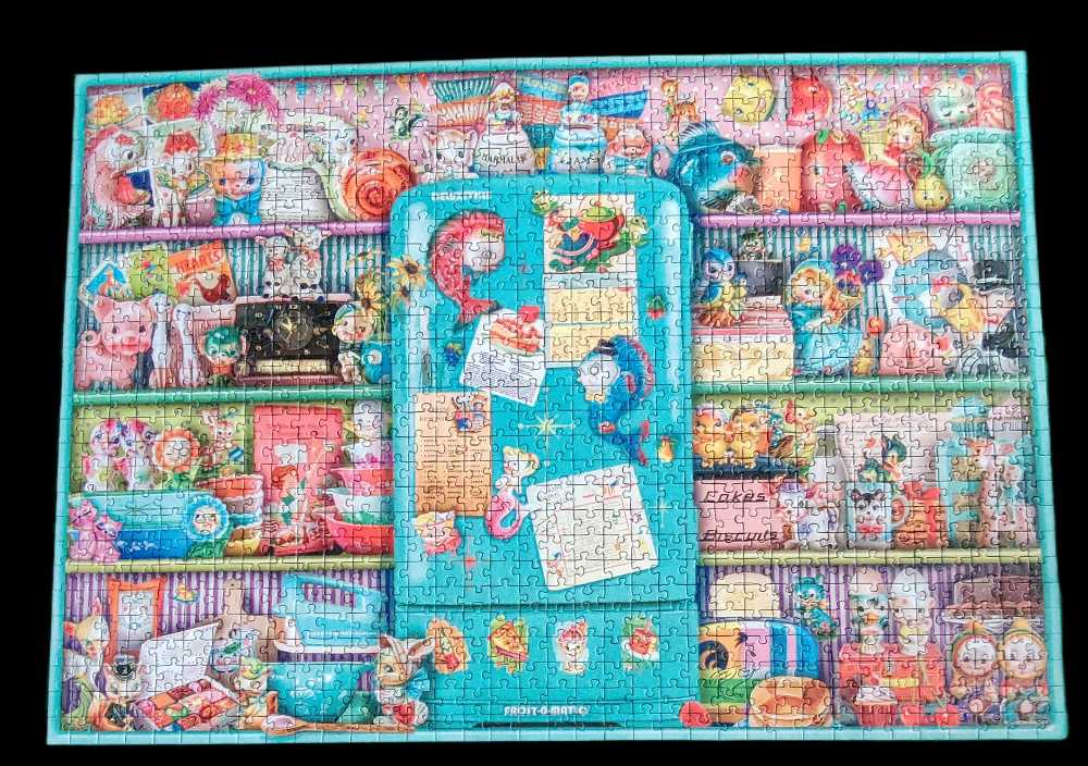 Kitschy Kitchen - F. X. Schmid puzzle collectible [Barcode 4050368095848] - Main Image 2