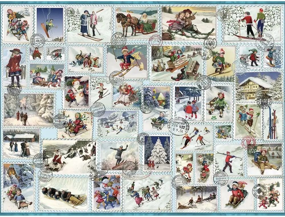 Stamps Apres Ski (NIB)NFT - Bits And Pieces puzzle collectible - Main Image 2