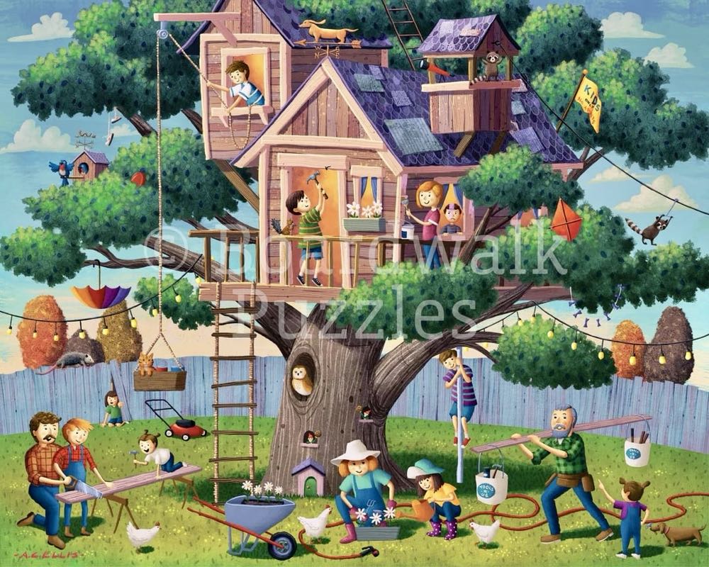 Tree House Adventure (PC) 💎(Loan to Steph) - Boardwalk Puzzle Company puzzle collectible - Main Image 2