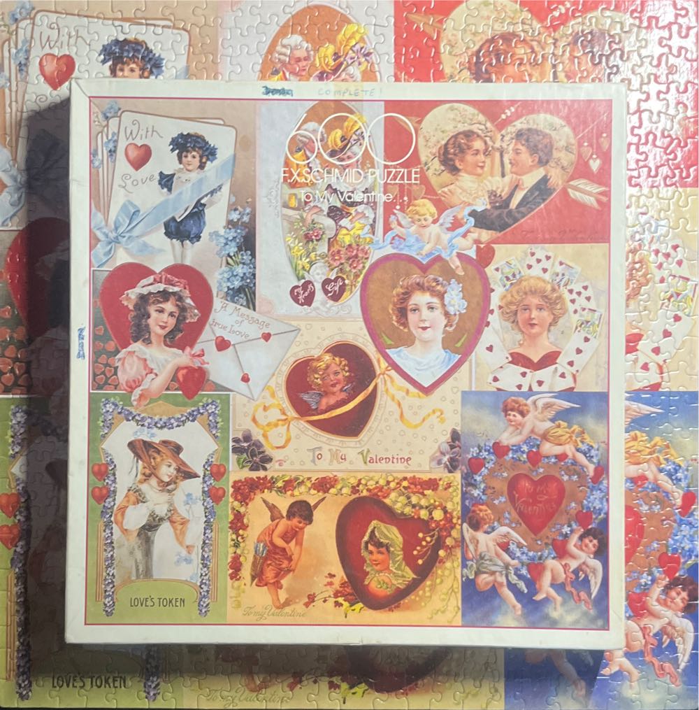 Exquisit To My  Valentine🟦 - FX Schmid puzzle collectible [Barcode 099252978588] - Main Image 4