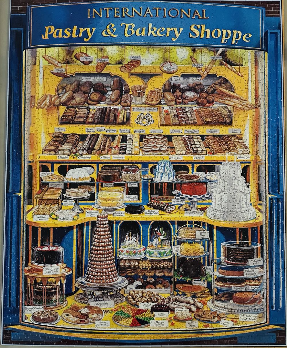 International Bakery & Pastry Shoppe - DONE - White Mountain puzzle collectible - Main Image 2