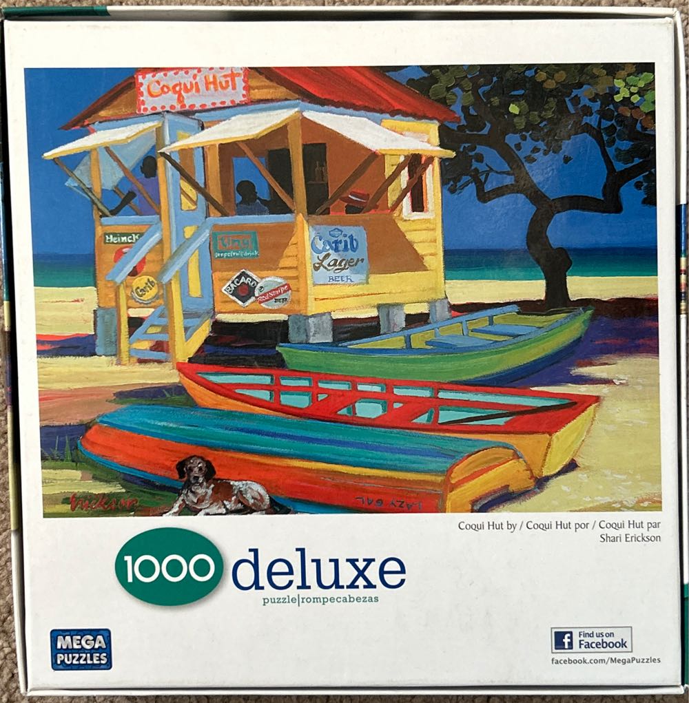 Coqui Hut - Mega Puzzles puzzle collectible [Barcode 072348505769] - Main Image 3