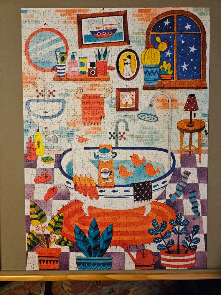 Bath Time - Magnolia Puzzle puzzle collectible [Barcode 8684595060414] - Main Image 2