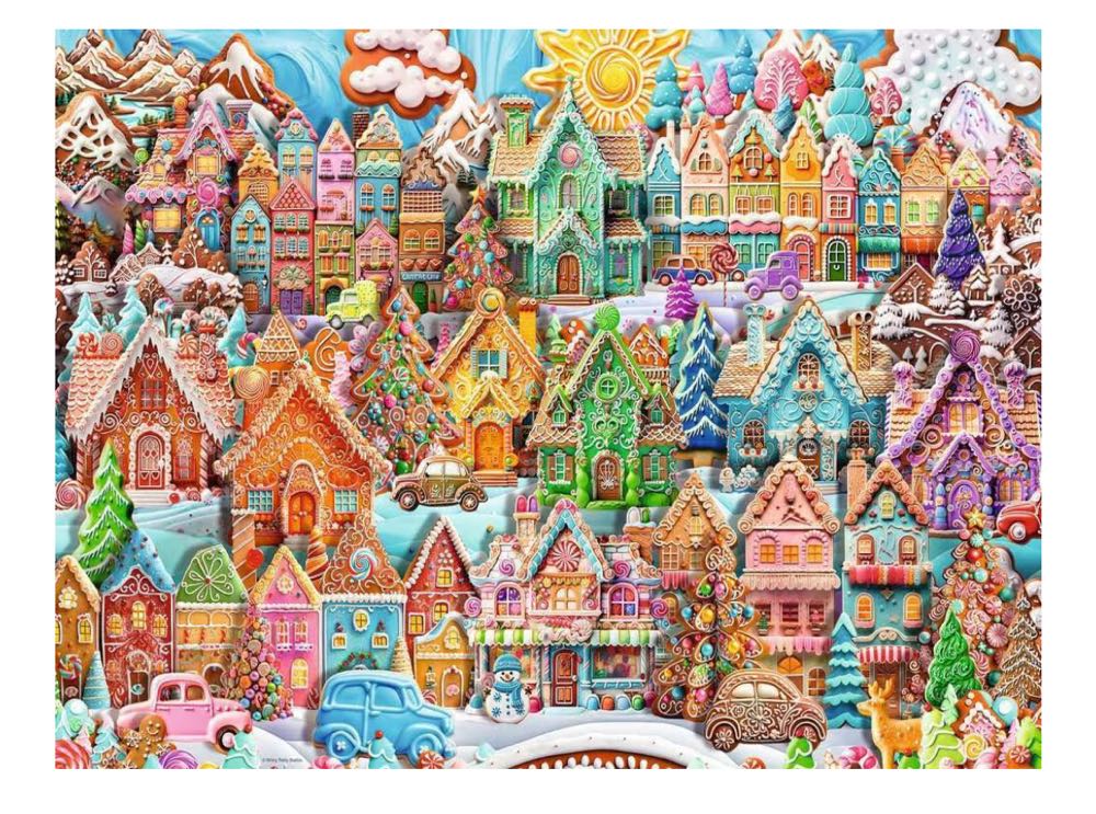 Christmas Cookie Village - Ravensburger puzzle collectible - Main Image 2