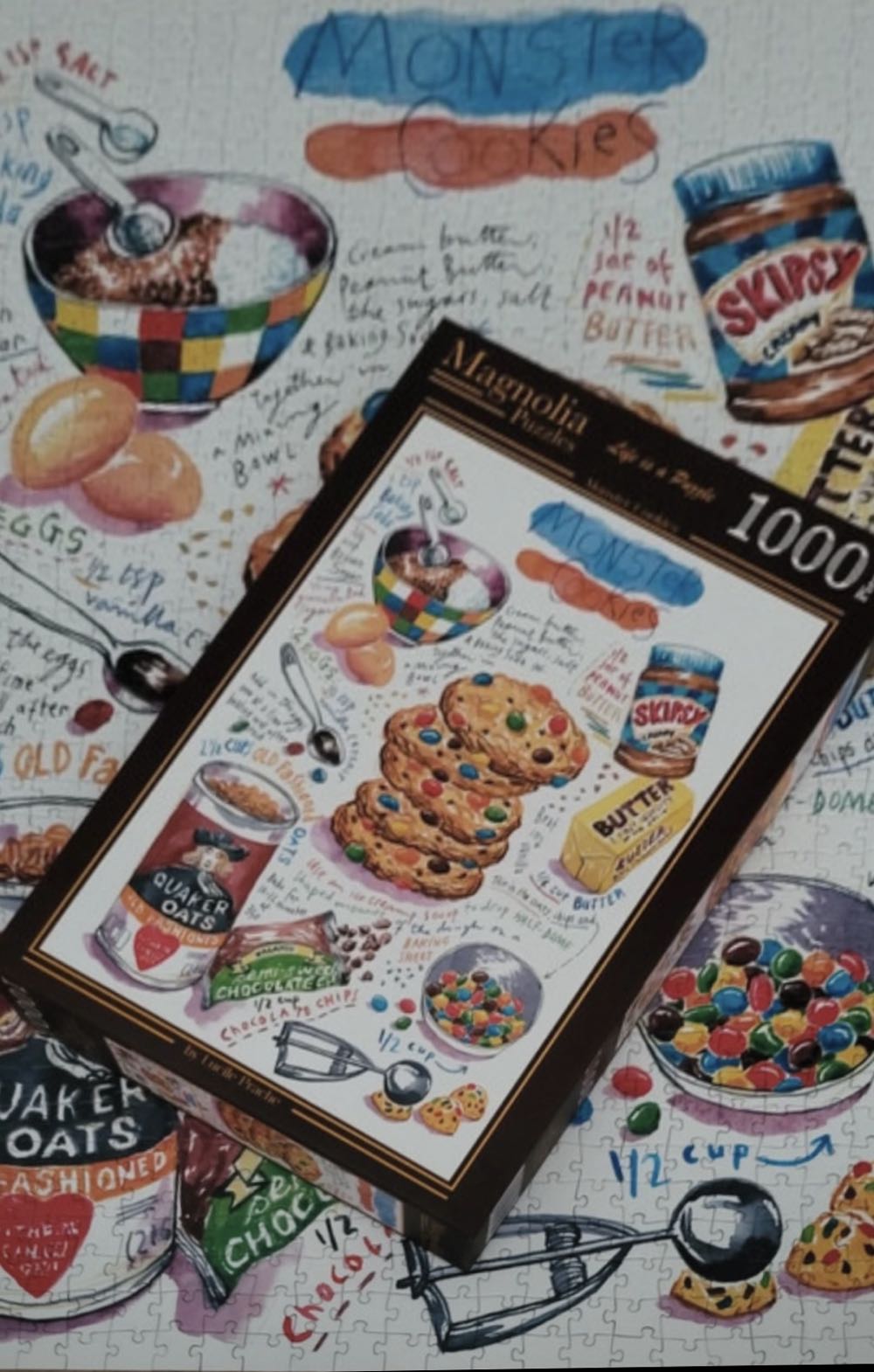 Biscuits Monster Cookies - Magnolia puzzle collectible [Barcode 8684595060209] - Main Image 4