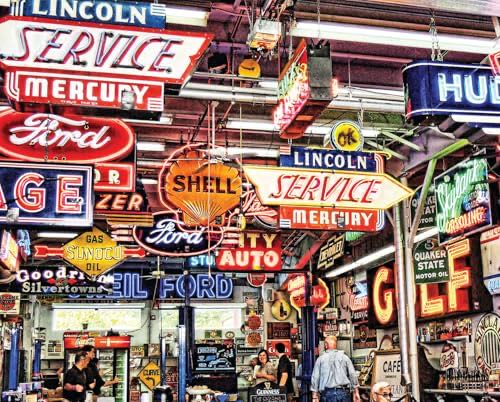 Glow In The Dark Puzzle: Pegasus Mountain Piece Puzzle