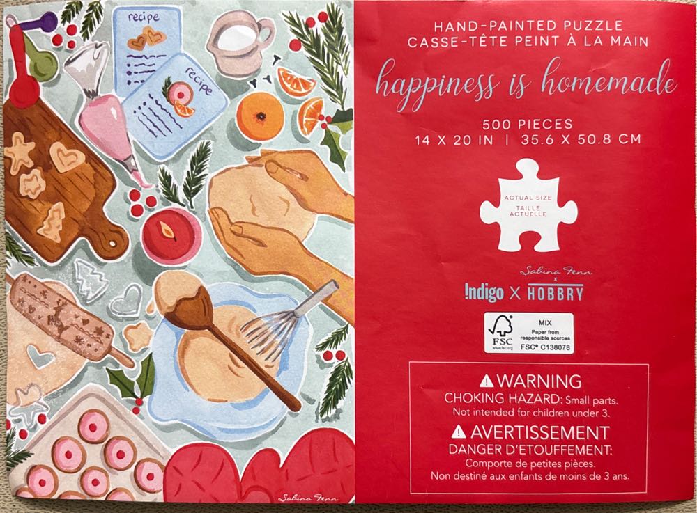 Happiness Is Homemade - Indigo x Hobbry puzzle collectible - Main Image 2