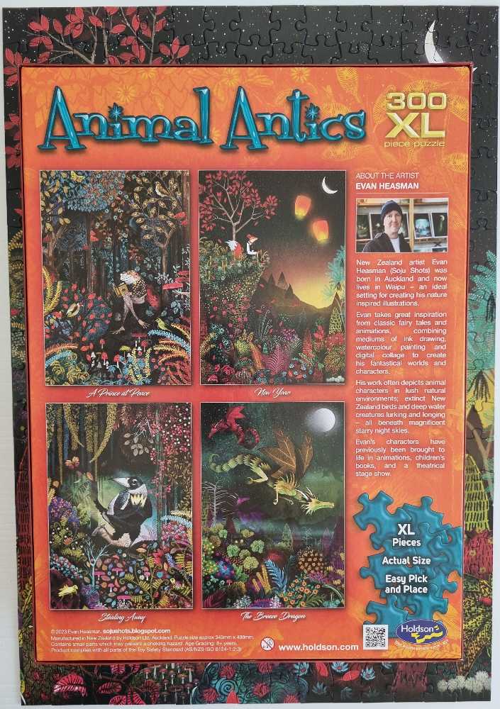 Animal Antics - A Prince At Peace - Holdson puzzle collectible [Barcode 9414131731336] - Main Image 3