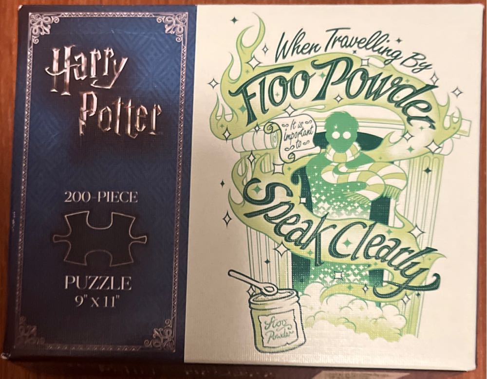 Harry Potter: Floo Powder - USAopoly puzzle collectible [Barcode 700304151292] - Main Image 2