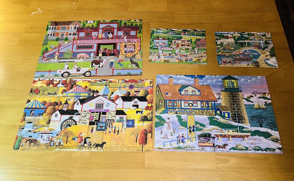 Hometown Collection 6 - Mega Puzzles puzzle collectible [Barcode 072348507954] - Main Image 2