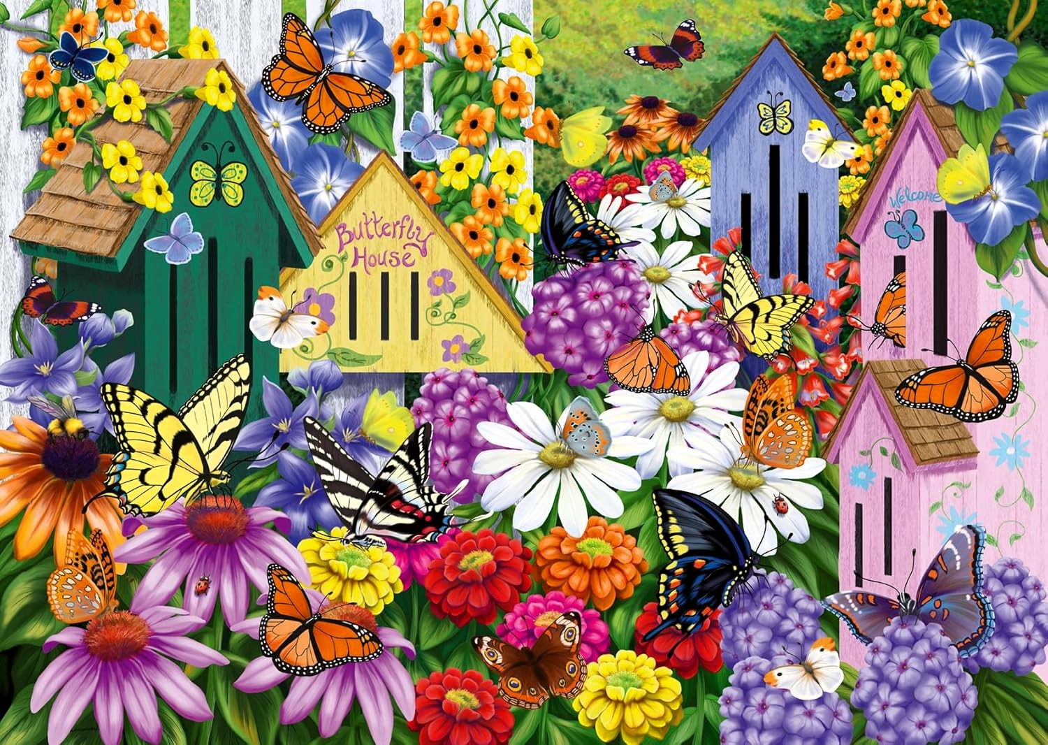 Garden Neighbors (NIB) Stephanie - Wonder Forge puzzle collectible [Barcode 4050368100597] - Main Image 2