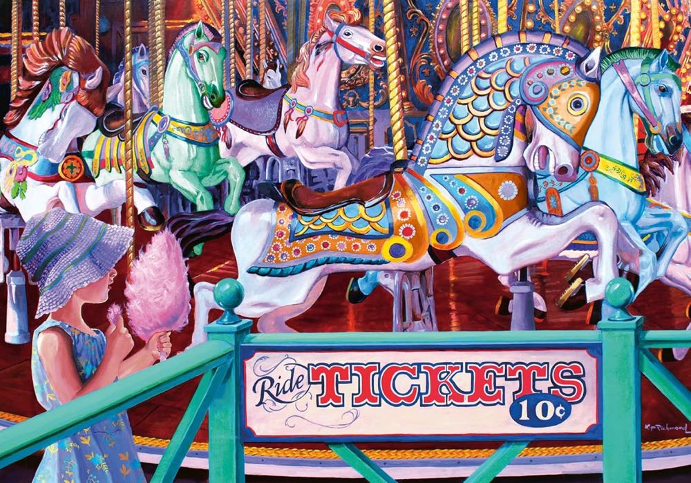 Carousel - Wonder Forge puzzle collectible [Barcode 4050368100528] - Main Image 2