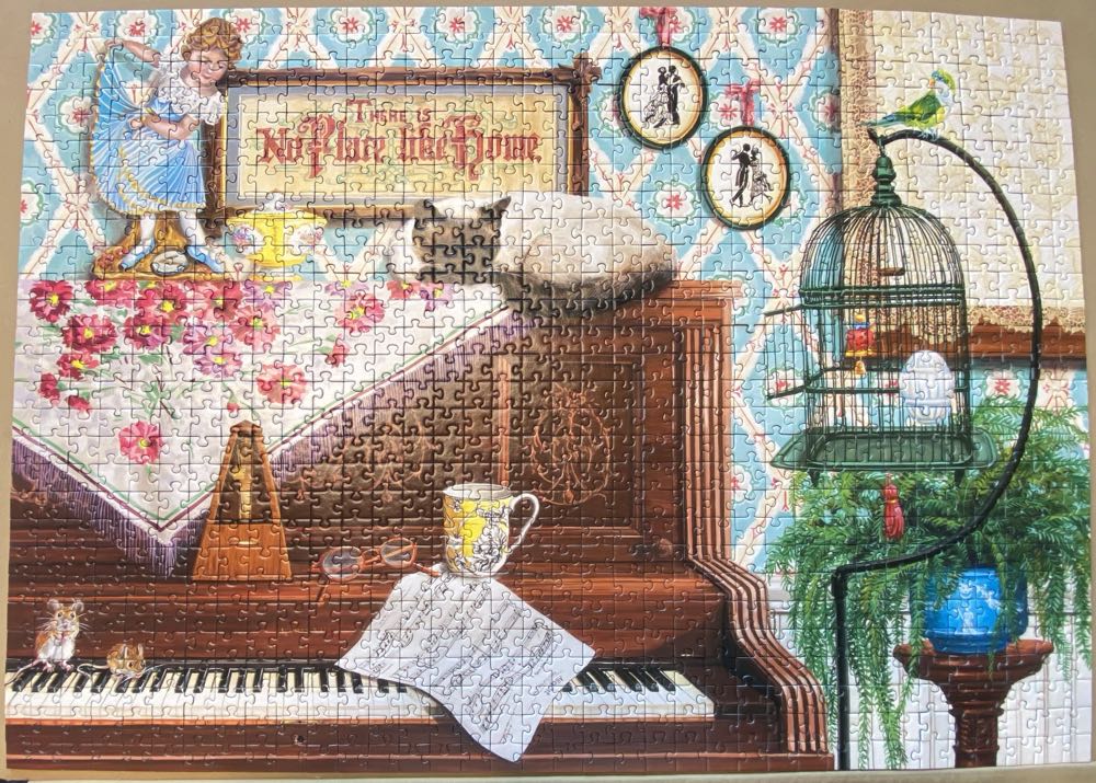 Piano Cat - Wonder Forge puzzle collectible [Barcode 4050368100627] - Main Image 2