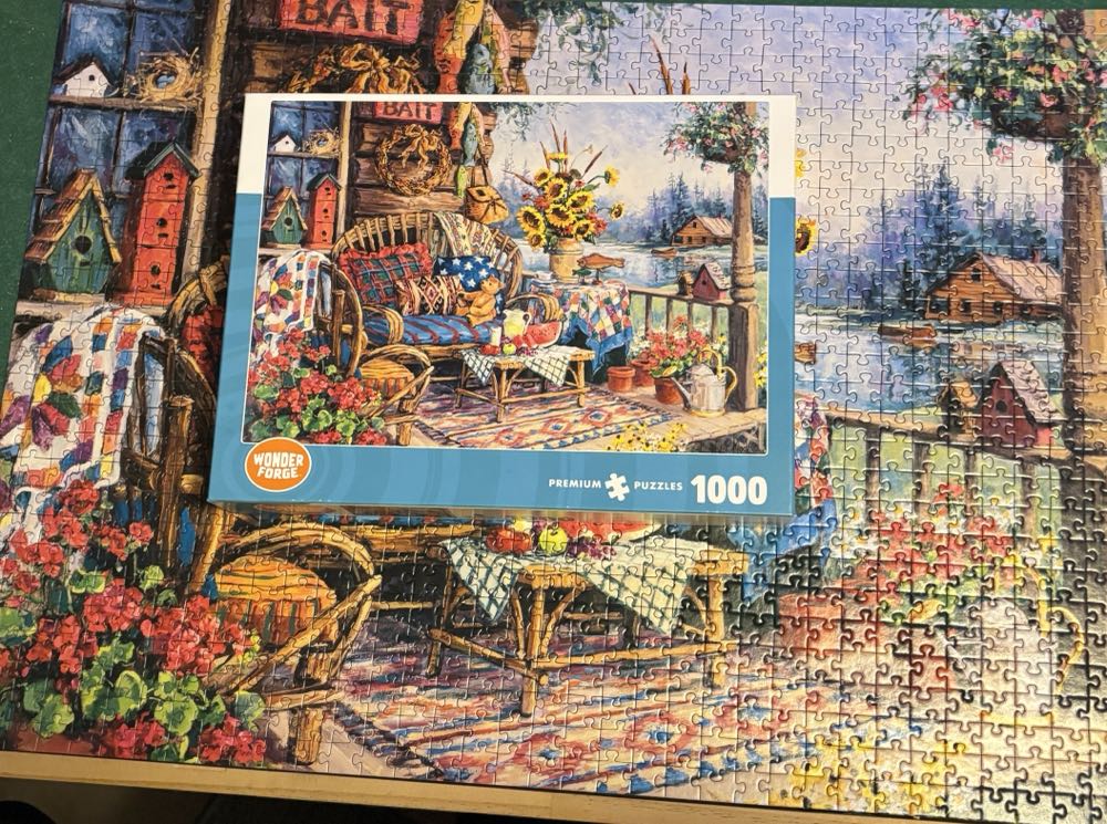 Country Hideaway - Wonder Forge puzzle collectible [Barcode 4050368100573] - Main Image 2