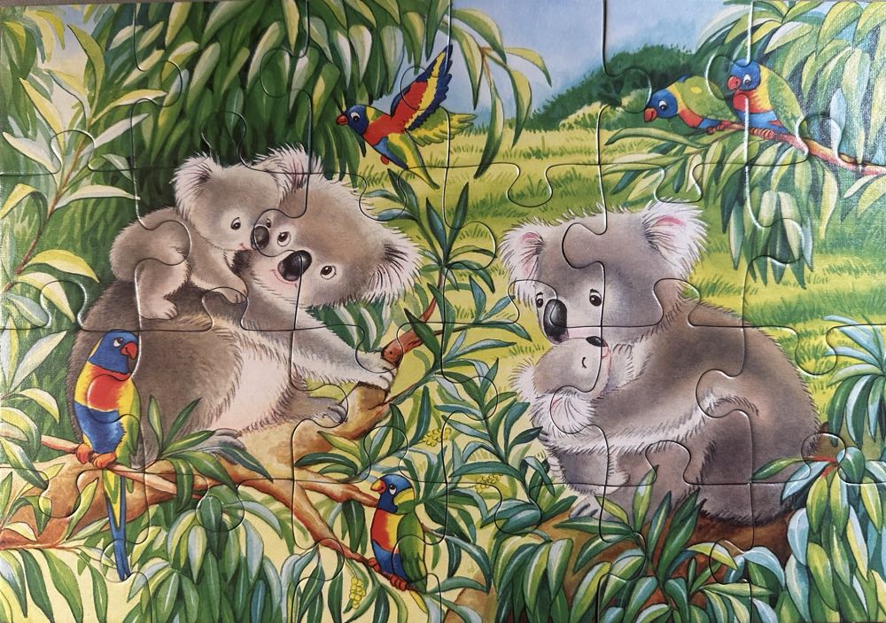 Sweet Koalas And Pandas - Ravensbuger puzzle collectible [Barcode 4005556078202] - Main Image 3
