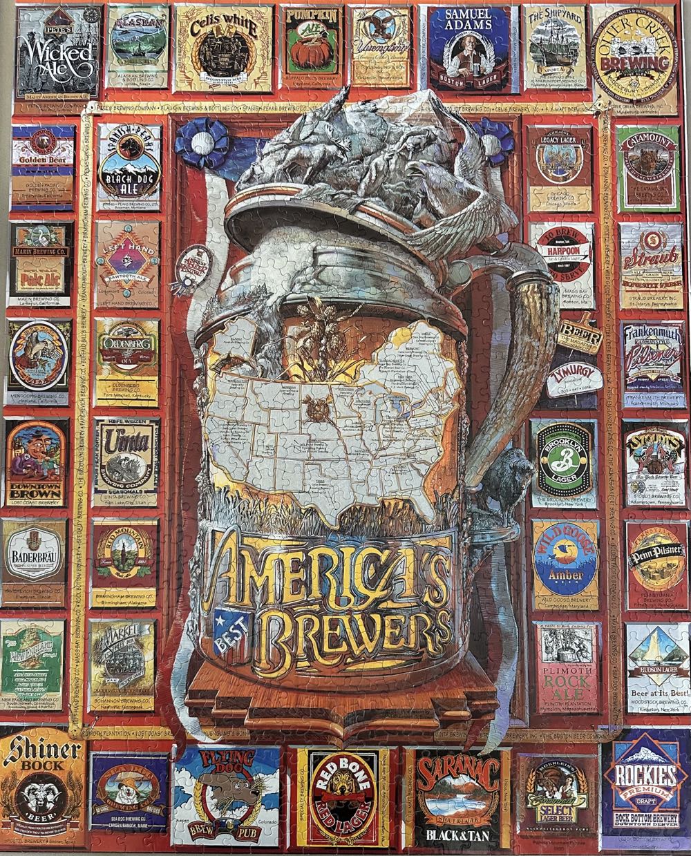 FS - America’s Best Brewers - White Mountain puzzle collectible - Main Image 2