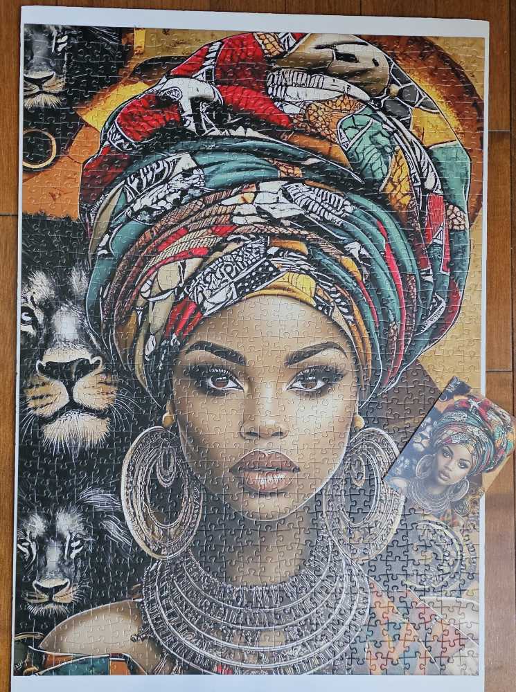 Majestic African Beauty - Tucocoo puzzle collectible - Main Image 3