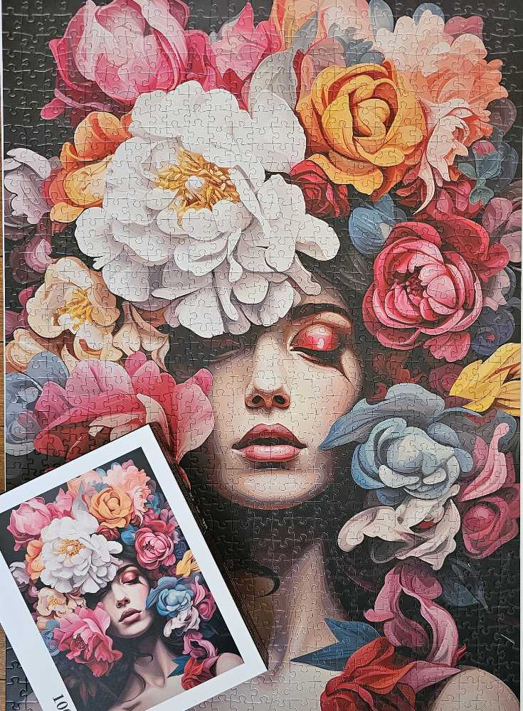 Floral Harmony Beauty - Tucocoo puzzle collectible - Main Image 4