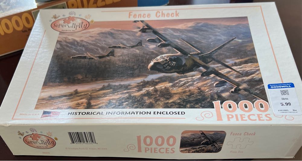 Fence Check Piece - Serendipity Puzzle Company puzzle collectible [Barcode 890061653358] - Main Image 2