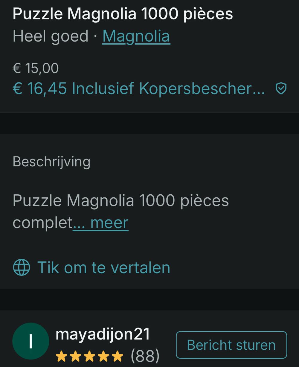 Funny Room - Magnolia puzzle collectible [Barcode 8684595060407] - Main Image 4