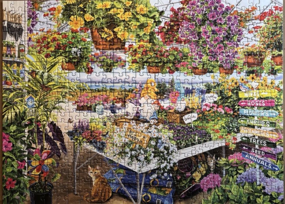 Glorious Garden Center - Ravensburger puzzle collectible [Barcode 4005555014478] - Main Image 3
