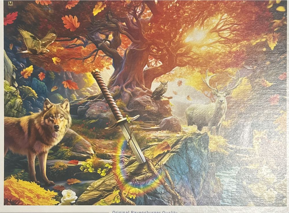 Excalibur Forest - Ravensburger puzzle collectible [Barcode 4005555013075] - Main Image 2