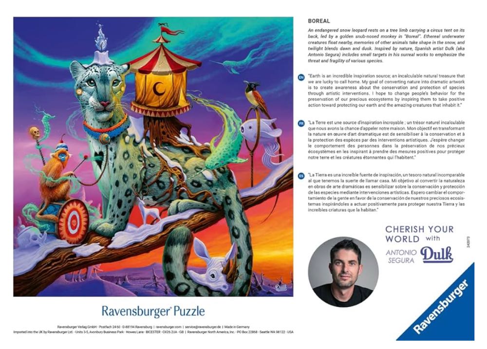 Boreal - Ravensburger puzzle collectible [Barcode 4005555014737] - Main Image 2