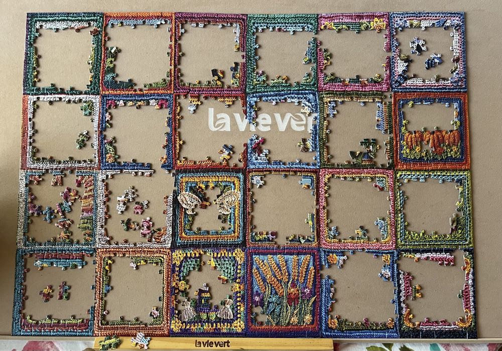 Country Life Crochet - Cobble Hill puzzle collectible [Barcode 625012403207] - Main Image 4