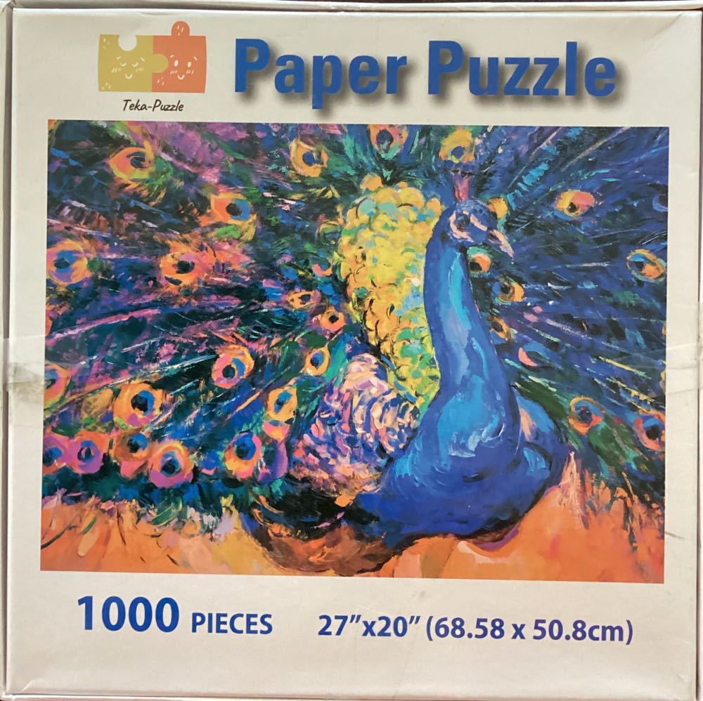Peacock - Teka-Puzzle puzzle collectible - Main Image 2