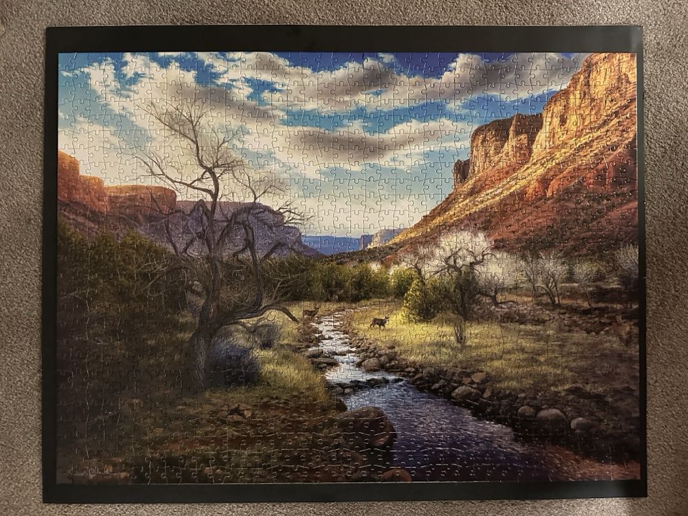 Beneath The Glory - Buffalo puzzle collectible [Barcode 079346123360] - Main Image 2