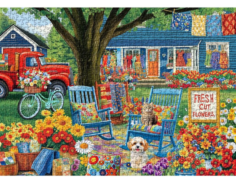 Vibrant Garden - Pickforu puzzle collectible - Main Image 2