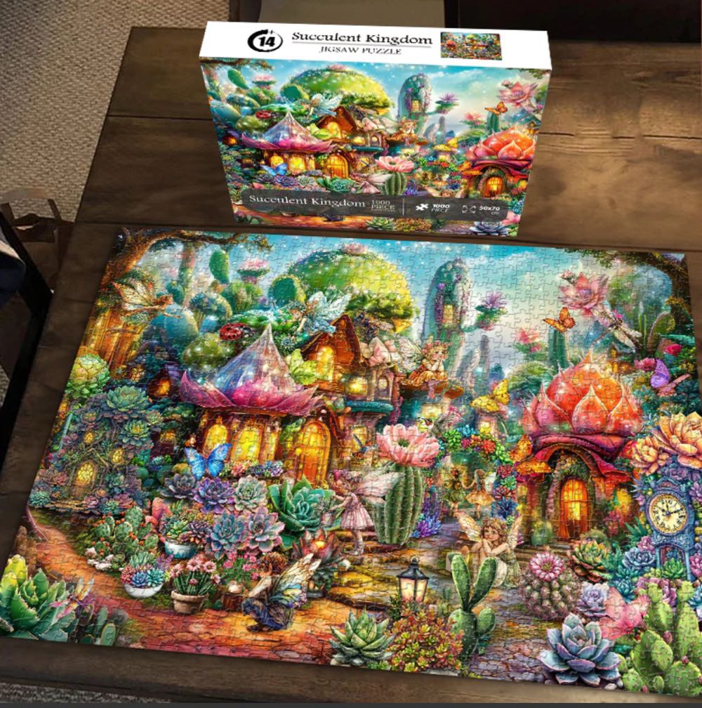 Succulent Kingdom - BBOLDIN puzzle collectible - Main Image 2