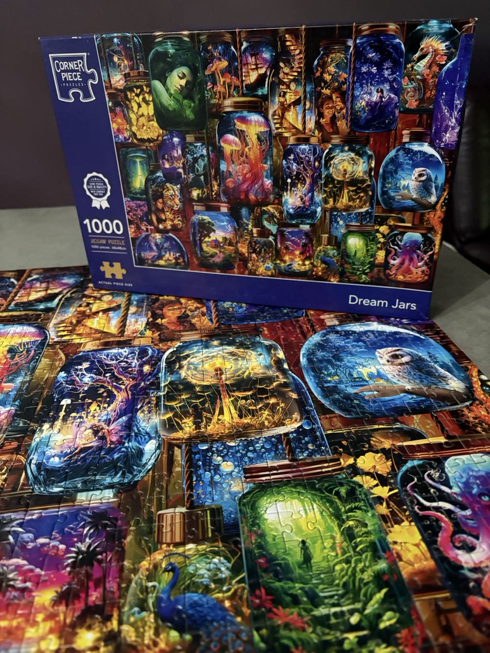Dream Jars - Corner Piece puzzle collectible [Barcode 5052089372177] - Main Image 3