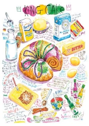 King Cake - Magnolia puzzle collectible [Barcode 8684595060193] - Main Image 2