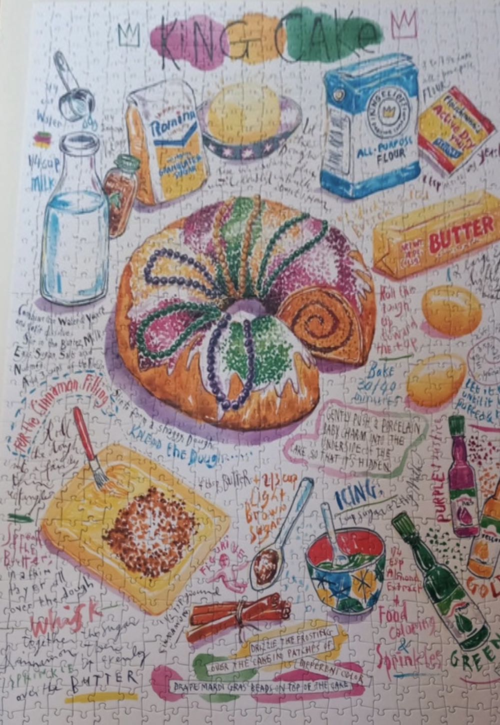 King Cake - Magnolia puzzle collectible [Barcode 8684595060193] - Main Image 3